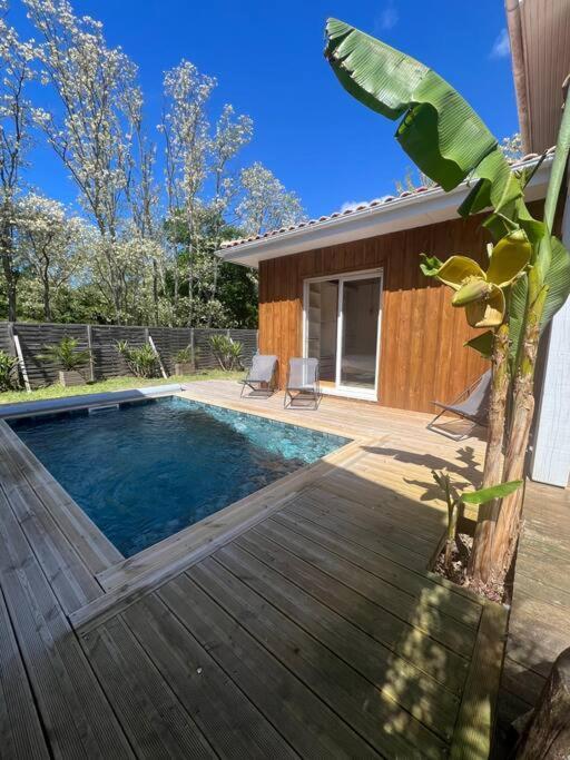 Villa Avec Piscine Proche Du Lac La Teste-de-Buch Buitenkant foto
